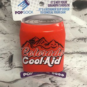 Colorado Cool-Aid Beersy Silicone Sleeve Hide-a-Beer Can Cooler 12oz koozie